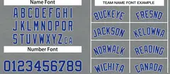 Dark Gray Royal Classic Casual Basketball Jersey 3
