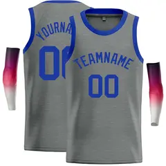 Dark Gray Royal Classic Casual Basketball Jersey