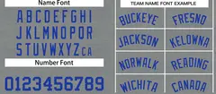 Dark Gray Royal Classic Casual Basketball Jersey 3