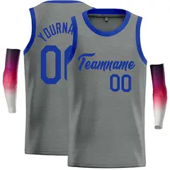 Dark Gray Royal Classic Casual Basketball Jersey