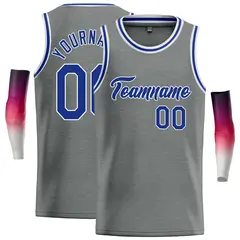 Dark Gray Royal Classic Casual Basketball Jersey