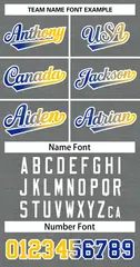 Dark Gray Royal-White Classic Gradient Basketball Jersey 3