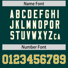 Dark Green White Old Gold Father's Day Baseball Jersey 4