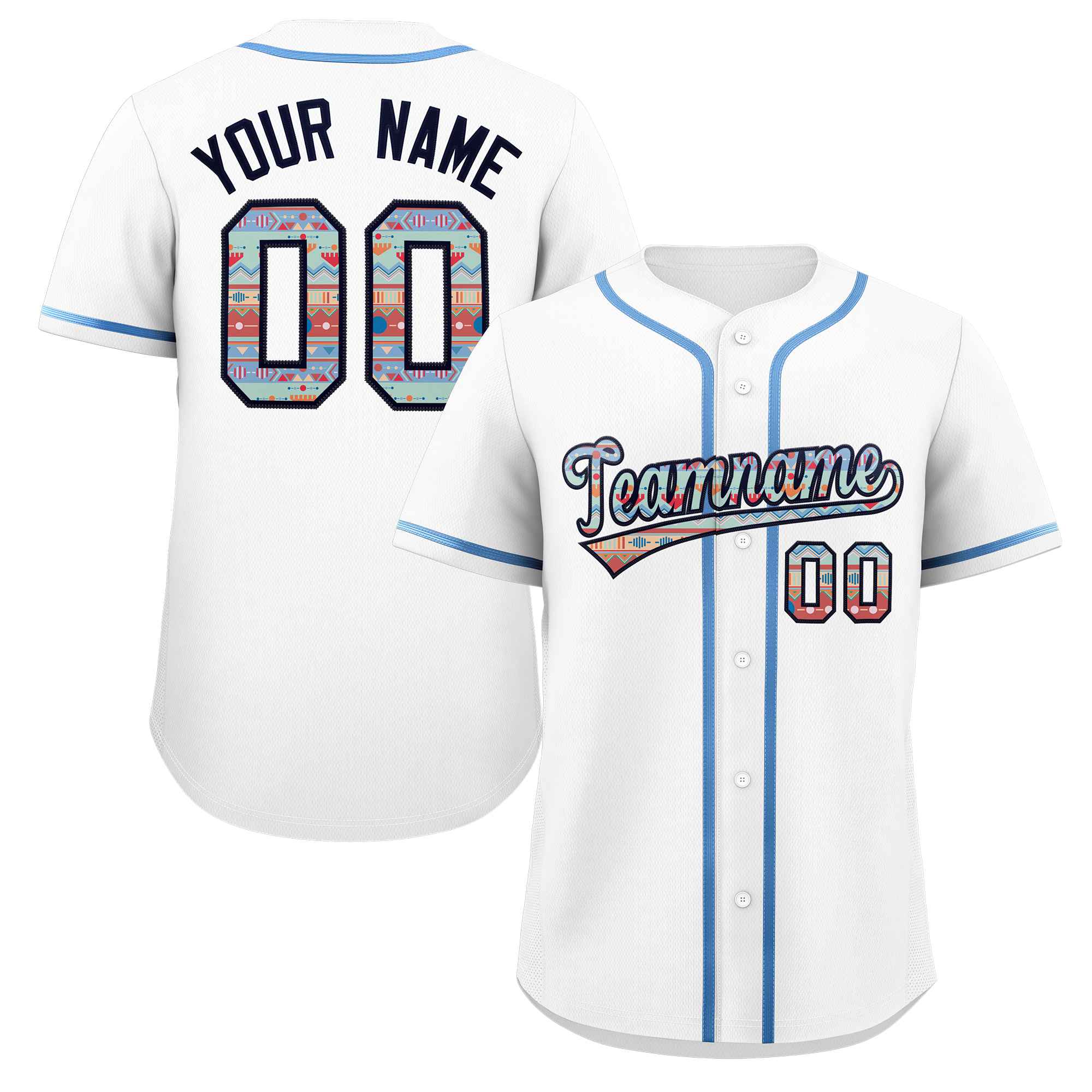 White&Powder Blue