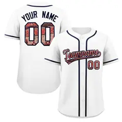 Ethnic Pattern Baseball Jersey Sports Uniform 1