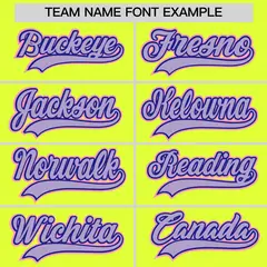 Fluorescent Green Baseball Jersey 7