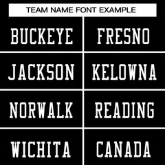 Football Jersey with Printed or Stitched Name and Number 10