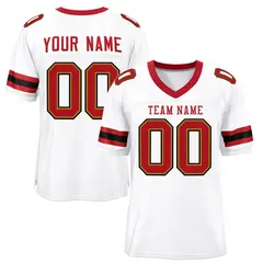 Football Jersey with Printed or Stitched Name and Number 50