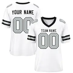 Football Jersey with Printed or Stitched Name and Number 71