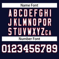 Football Jersey with Stitched Letters and Numbers 32