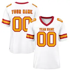 Football Jersey with Stitched Letters and Numbers 50