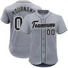 Full Button-Down Baseball Jersey Team Sportwear 1