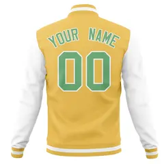Full-Snap Classic Varsity Letterman Bomber Baseball Jacket 22