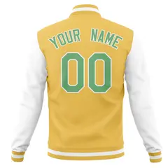 Full-Snap Stitched Letterman Varsity Baseball Jacket 14