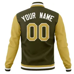 Full-Snap Stitched Letterman Varsity Baseball Jacket 54