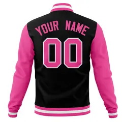 Full-Snap Stitched Varsity Letterman Baseball Jacket 14