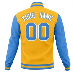 Full-Snap Stitched Varsity Letterman Baseball Jacket 38