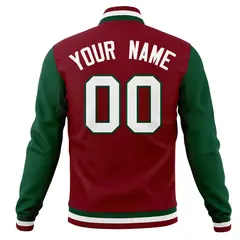 Full-Snap Stitched Varsity Letterman Baseball Jacket 46