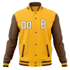 Full-Snap Stitched Varsity Letterman Baseball Jacket 69
