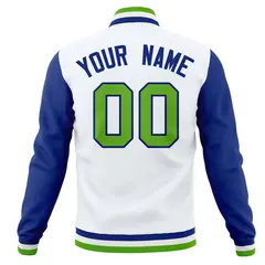 Full-Snap Stitched Varsity Letterman Baseball Jacket 78