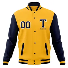 Full-Snap Stitched Varsity Letterman Baseball Jacket Coats 61
