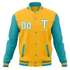 Full-Snap Stitched Varsity Letterman Baseball Jacket Coats 69
