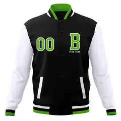 Full-Snap Stitched Varsity Letterman Jacket 13