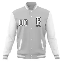 Full-Snap Stitched Varsity Letterman Jacket 45