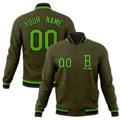 Full-Snap Stitched Varsity Letterman Jacket 49