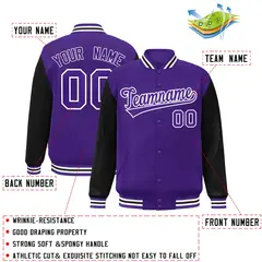 Full-Snap Varsity Baseball Jacket 25