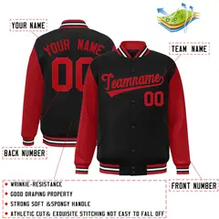 Full-Snap Varsity Baseball Jacket 67