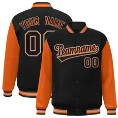 Full-Snap Varsity Baseball Jacket 71