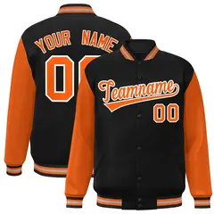 Full-Snap Varsity Baseball Jacket 78