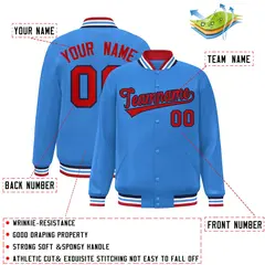 Full-Snap Varsity Baseball Jacket 18