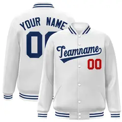 Full-Snap Varsity Baseball Jacket 22