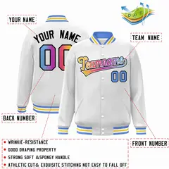 Full-Snap Varsity Baseball Jacket 60