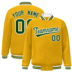 Full-Snap Varsity Baseball Jacket 8