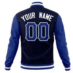 Full-Snap Varsity Letterman Baseball Jacket 14