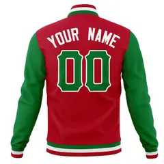 Full-Snap Varsity Letterman Baseball Jacket 38
