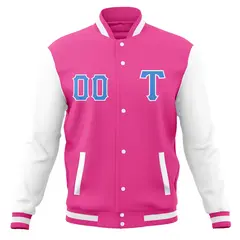 Full-Snap Varsity Letterman Baseball Jacket 54