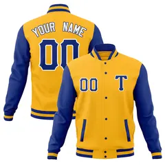 Full-Snap Varsity Letterman Baseball Jacket 57