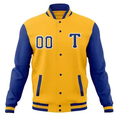Full-Snap Varsity Letterman Baseball Jacket 62