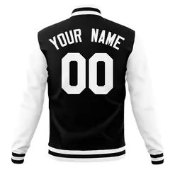 Full-Snap Varsity Letterman Baseball Jacket 14