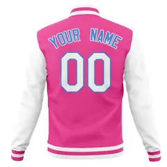 Full-Snap Varsity Letterman Baseball Jacket 54