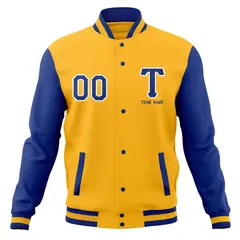 Full-Snap Varsity Letterman Baseball Jacket 61