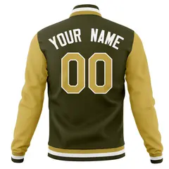 Full-Snap Varsity Letterman Baseball Jacket 54