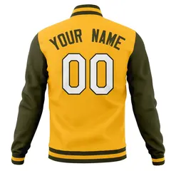 Full-Snap Varsity Letterman Baseball Jacket 62