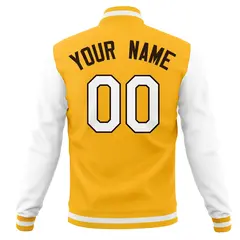 Full-Snap Varsity Letterman Baseball Jacket 70