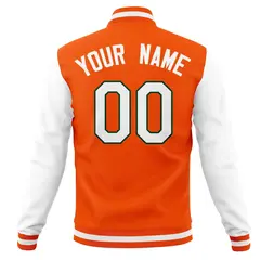 Full-Snap Varsity Letterman Baseball Jacket 22