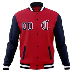 Full-Snap Varsity Letterman Baseball Jacket 5